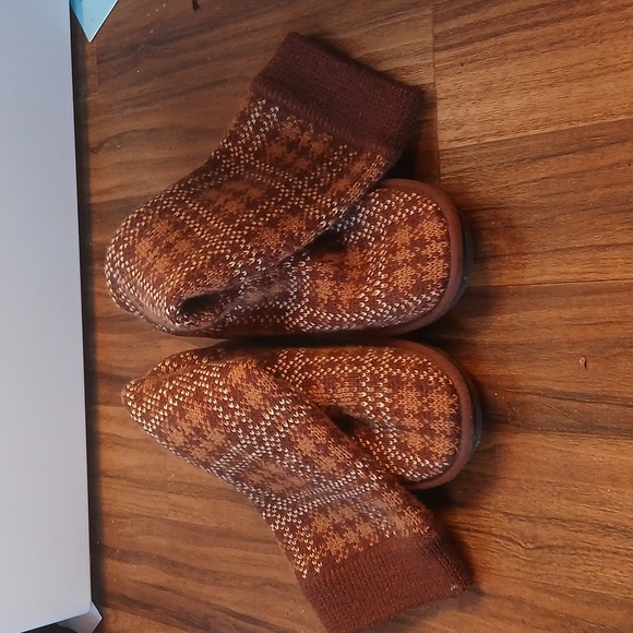 Ugg Australia Jester Plaid Carly Knit Tall Boots Size 7 - Picture 10 of 13